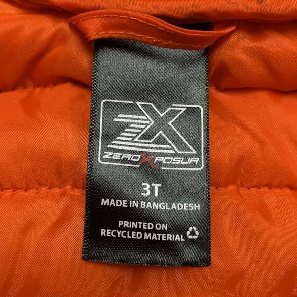 Baby Boy ZeroXPosur Puffer Hooded Full Zip Jacket - Picture 4 of 6